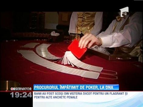 Procurorul dependent de poker, reţinut de DNA