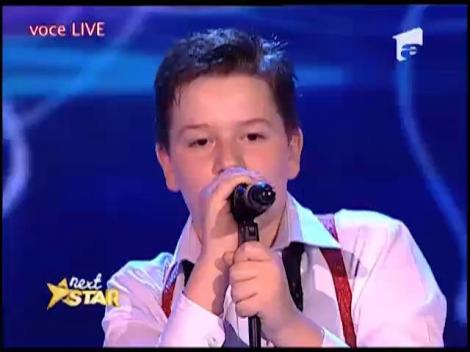 Andrei Ionescu, micul Pavarotti din Caracal, a castigat a noua editie ”Next Star”