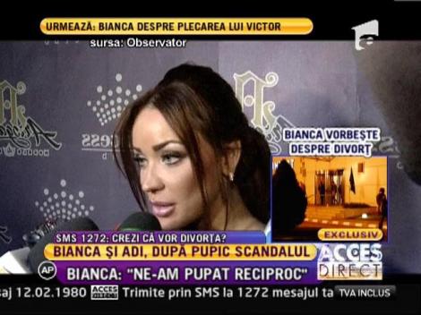 Bianca, despre întâlnirea cu Cristea: "Ne-am pupat reciproc, ce este aşa de ieşit din comun!"