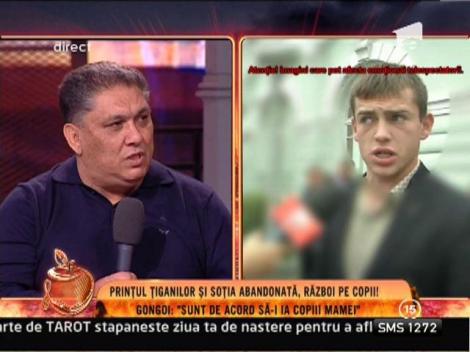 Viorel Gongoi, reprezentant al Staborului Tiganesc, este împotriva Iulianei: "Sunt de acord să-i ia copiii mamei"