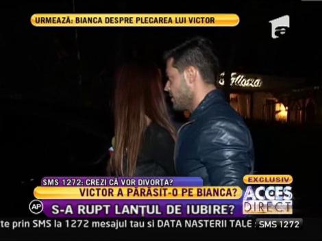 Victor a părăsit domiciliul conjugal!
