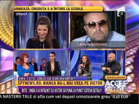 Cătălin Botezatu: "Anda s-a întâlnit cu Victor să pună la punct câteva detalii"