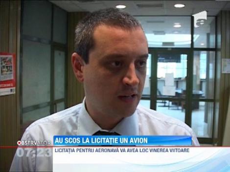 Fiscul din Bacău scoate la licitaţie un avion cu 13 milioane de lei