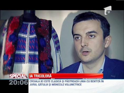 SPECIAL! Creatorii de modă au creat ia tricoloră