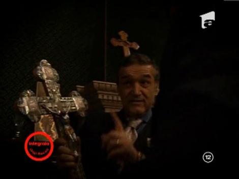 Integrala Gigi Becali: Latifundiarul, față în față cu sosia lui, la palat