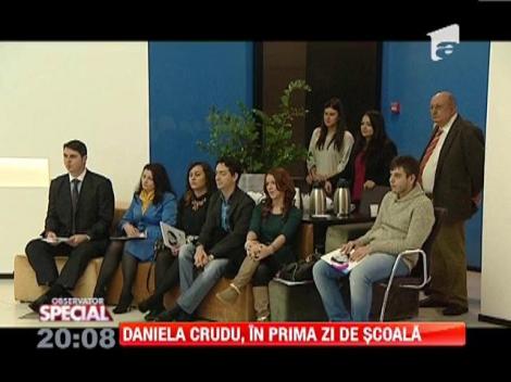 SPECIAL! Daniela Crudu, prima zi de şcoală