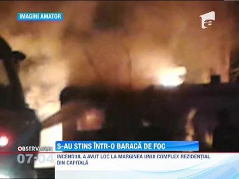 Doi oameni ai străzii au ars de vii, într-o baracă părăsită