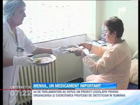 Meniul, un medicament important pentru bolnavii internaţi în spitale