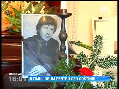 Geo Costiniu a fost înmormântat, astăzi, la Cimitirul Bellu din Capitală