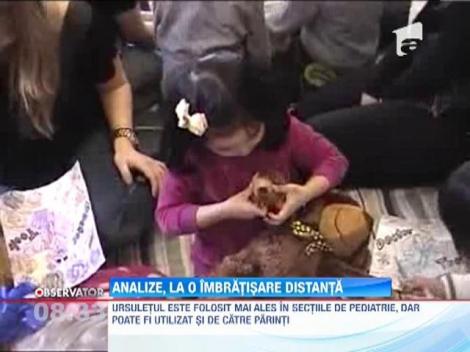 Un nou ursuleț de pluș măsoară toate semnele vitale ale copiilor