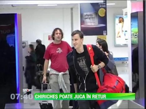 Vlad Chiricheş va putea evolua în meciul retur cu Grecia