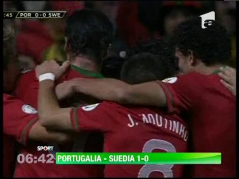 Portugalia - Suedia 1-0