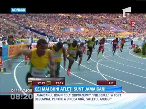 Usain Bolt şi Shelly-Ann Fraser-Pryce, desemnaţi atleţii anului