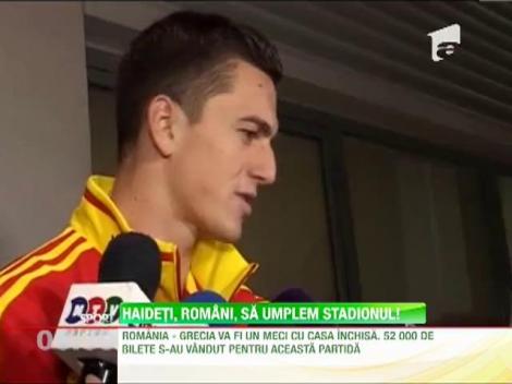 Returul barajului România - Grecia se va disputa cu casa închisă