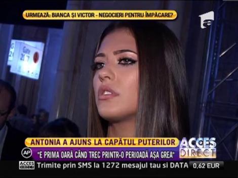 Antonia a decis să rupă tăcerea!