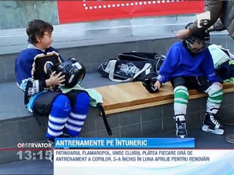 Mici hocheişti de la Steaua Bucureşti nu au unde să se antreneze