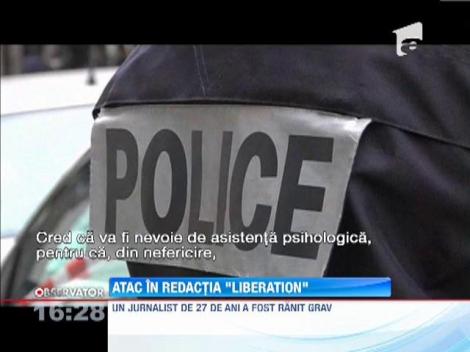 Atac în redacţia "Liberation", Franţa
