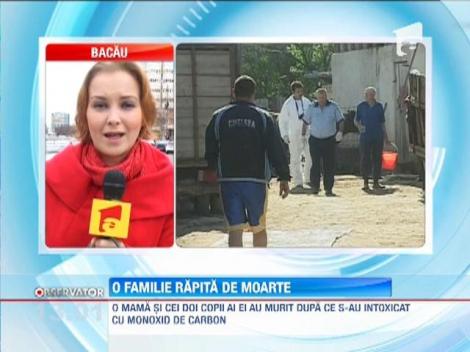 Bacău: Familie intoxicată cu monoxid de carbon