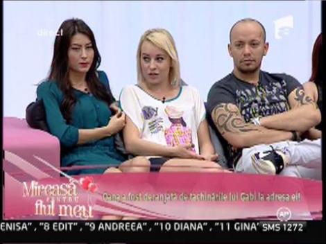 Oana a fost deranjată de tachinările lui Gabi la adresa ei!