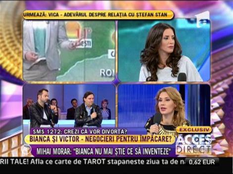 Mihai Morar: "Bianca nu mai ştie ce să inventeze"