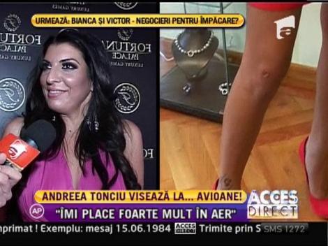 Andreea Tonciu: ”În copilărie, visam să ajung stewardesă!”