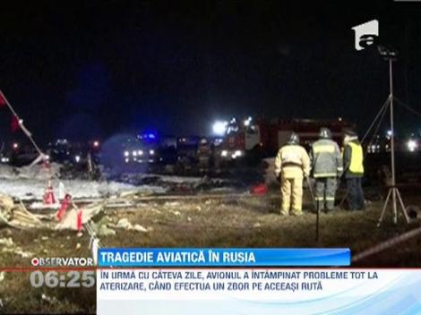 Tragedie aviatică în Rusia: 50 de oameni au murit
