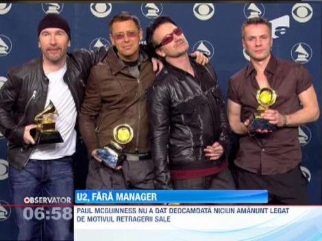 Managerul U2, considerat cel de-al cincilea membru al trupei, i-a părăsit pe rockerii irlandezi