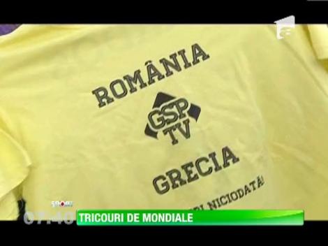 Fanii tricolorilor, tricouri speciale din partea GspTV