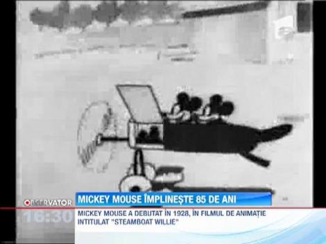Aniversare în imperiul Disney: Mickey Mouse împlineşte 85 de ani