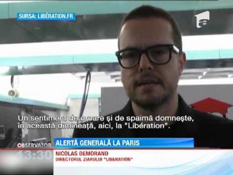 Alertă generală în Paris după ce un bărbat a deschis focul în redacţia cotidianului "Liberation"