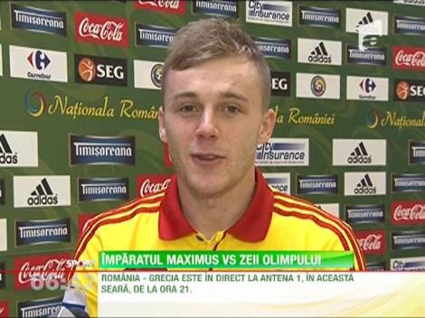 Alex Maxim, titular în meciul cu Grecia