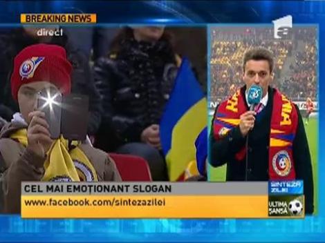 Mircea Badea, reporter sportiv, în direct de la Arena Naţională
