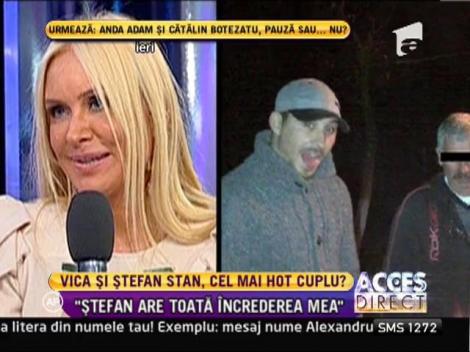 Ştefan Stan, îndrăgostit de Vica Blochină