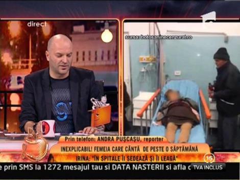 O femeie din Botoşani nu se mai poate opri din cântat