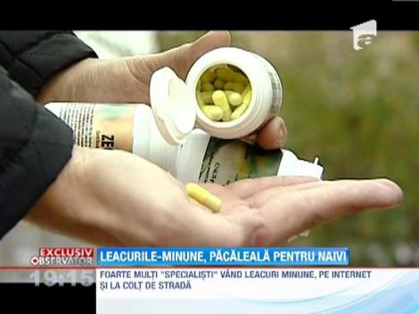 Leacurile minune, păcăleală pentru naivi! Cât de periculoase sunt unele suplimente alimentare