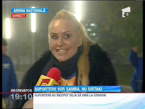 Vica Blochina, trup şi suflet alături de Naţională!