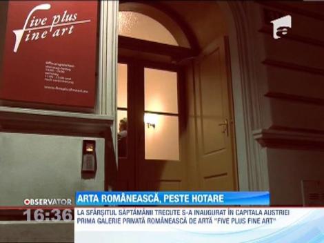 Arta românească, peste hotare