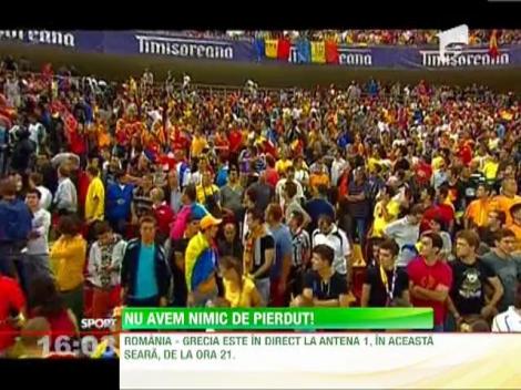 România - Grecia este în direct la Antena 1, în această seară, de la ora 21
