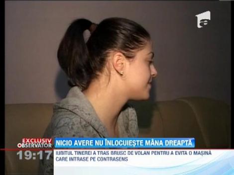 Georgiana, fata care a rămas invalidă din cauza unui parapet rupt, şi-a deschis sufletul