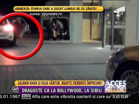 Salman Khan s-a întâlnit cu Iulia Vântur, la Sibiu