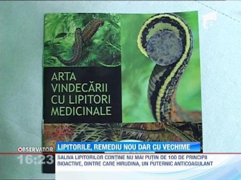 Terapia cu lipitori, cea mai nouă metodă de tratament