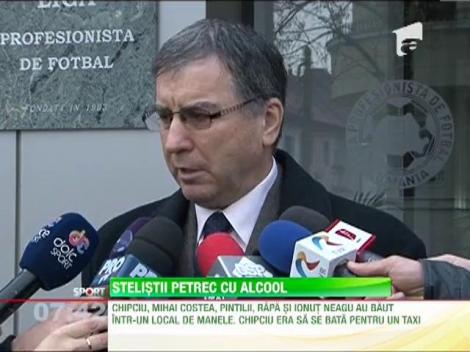 Chipciu, Pintilii şi Mihai Costea, petrecere cu alcool într-un local de manele