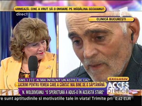 Parapsihologul Nicoleta Moldoveanu, despre femeia care cântă fără oprire: "O sperietură a adus-o în această stare"