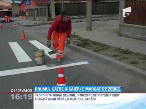 Se întâmplă în Mediaş! Drumul către nicăieri, pavat cu treceri de pietoni!