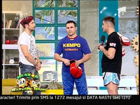 Marius Tiţă și Cătălin Bodîrlă, antrenament în direct la ”Neatza”