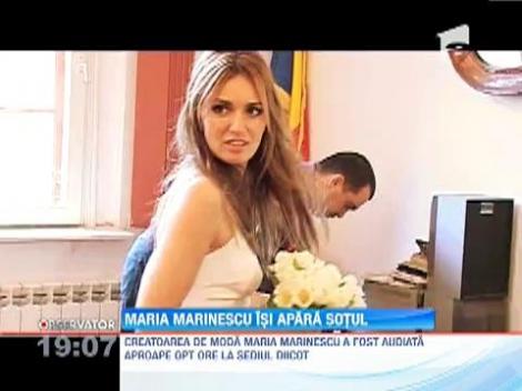 Maria Marinescu a fost lăsată liberă! Creatoarea de modă îşi apără însă soţul