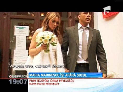 Maria Marinescu a fost lăsată liberă! Creatoarea de modă îşi apără soţul