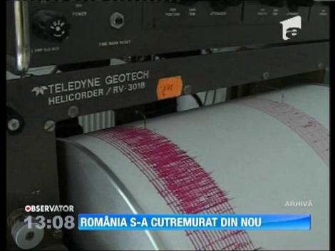 Un nou cutremur în zona Vrancea