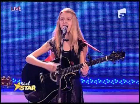 La doar 12 ani, Alexia Ilie este un adevarat rock star!