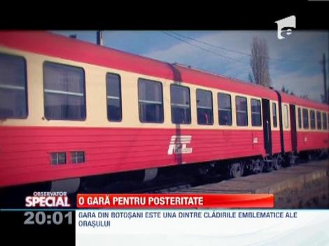 O pagină vie a istoriei: "Gara lui Eminescu" din Botoşani, lăsată în ruină, va fi restaurată